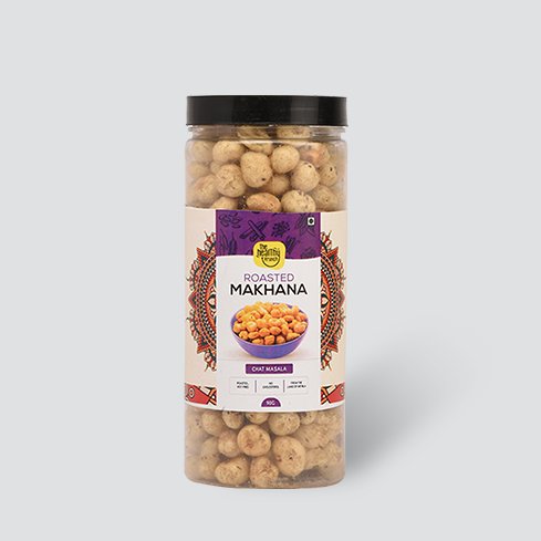Flavoured | Roasted Makhana Jar (75g) | Pack of 2 + Pack of 3 (15g)