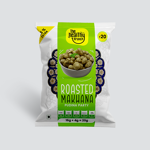 Flavoured | Roasted Makhana Jar (75g) | Pack of 2 + Pack of 3 (15g)