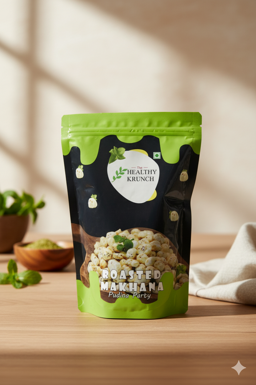 Pudina Party | Roasted Makhana Refill pack (45g)