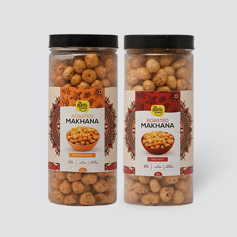 Flavoured | Roasted Makhana Jar (75g) | Pack of 2