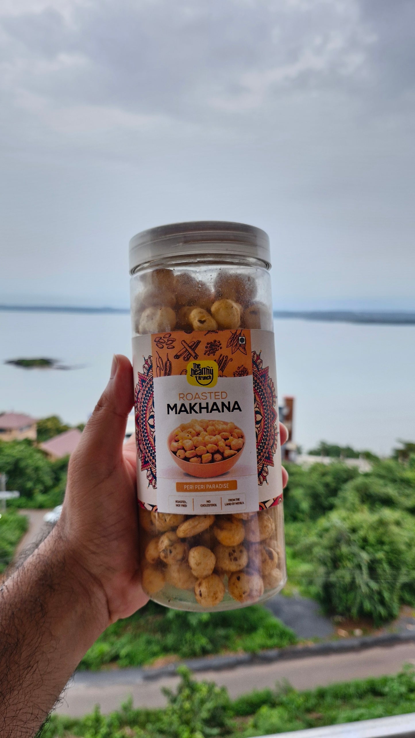 Peri Peri Paradise | Roasted Makhana Jar (75g) | Pack of 1