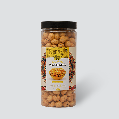 Cheese Masala | Roasted Makhana Jar (75g) | Pack of 1