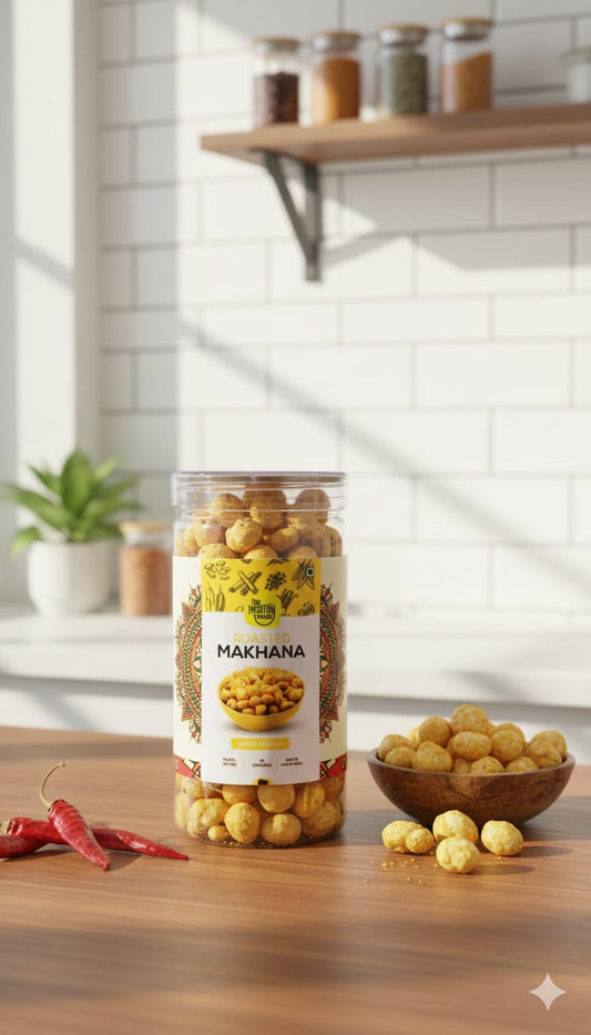 Cheese Masala | Roasted Makhana Jar (75g) | Pack of 1